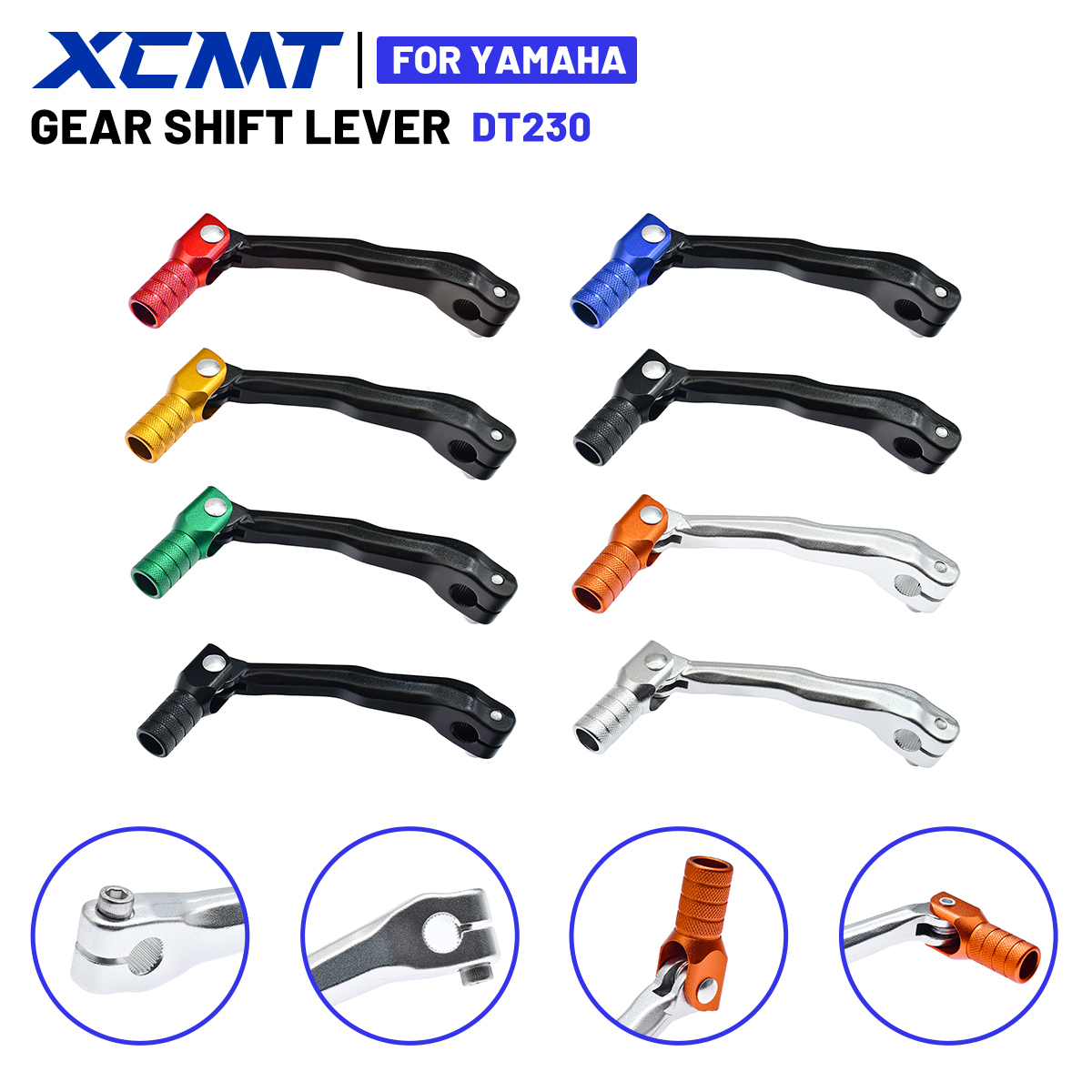 Riding Gear - CNC Alüminyum Katlanır Vites Kolu Pedalı