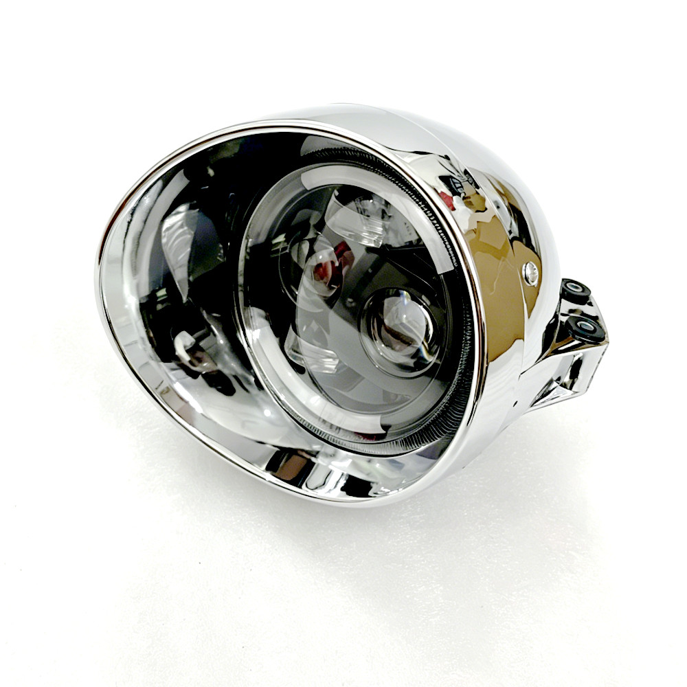 Evrensel Retro 12V Motosiklet  - Universal Motorcycle Led Headlight Projector incelemesi ve fiyatı