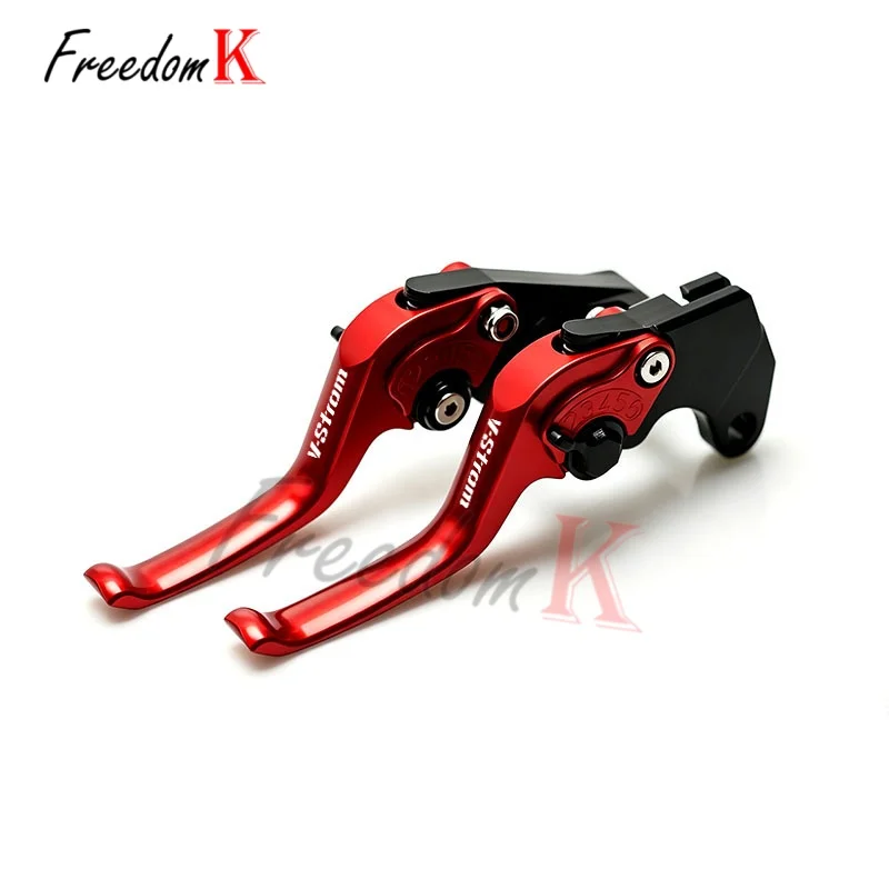 DL650 XT V-strom 250 650 11‑22 - Cnc Aluminum Adjustable Brake Clutch Levers incelemesi ve fiyatı