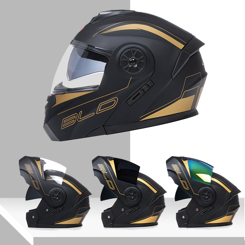 Çift Lensli Kask Modüler Moda  - Dual Visor Motorcycle Racing Helmet incelemesi ve fiyatı
