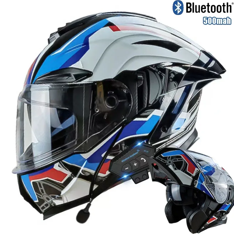 Yukarı çevirin Motosiklet Kask - Full Face Motorcycle Helmet With Bluetooth incelemesi ve fiyatı