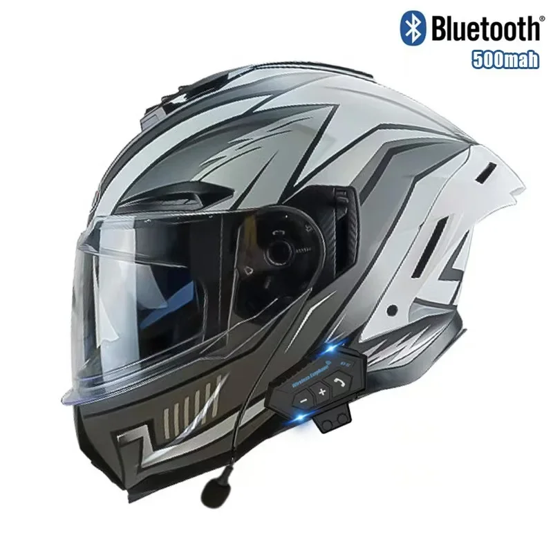 Yukarı çevirin Motosiklet Kask - Full Face Motorcycle Helmet With Bluetooth incelemesi ve fiyatı