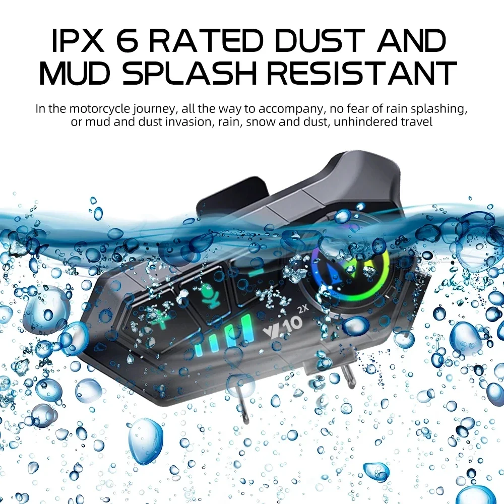 V10 2X Bluetooth Motosiklet Ka - Full Face Motorcycle Helmet With Bluetooth incelemesi ve fiyatı