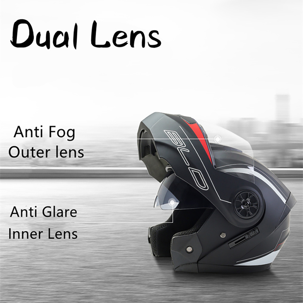 Modüler Çift Lensli Motosiklet - Full Face Motorcycle Helmet With Bluetooth incelemesi ve fiyatı