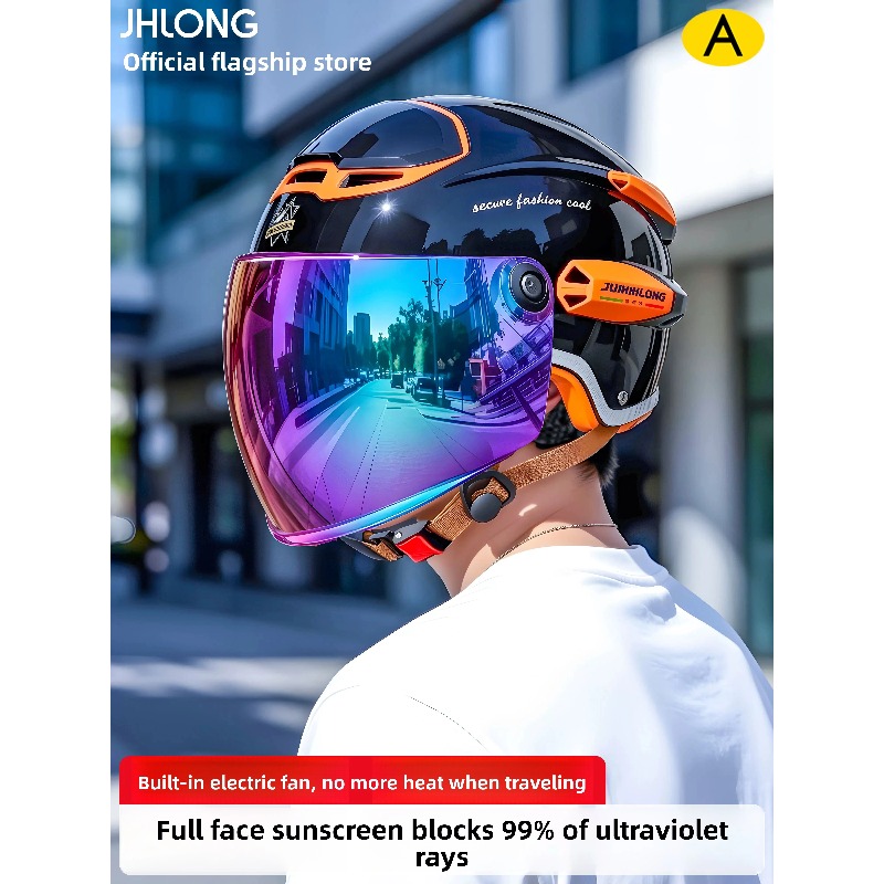 Yaz Vintage Motosiklet Kaskı A - Dual Visor Motorcycle Racing Helmet incelemesi ve fiyatı