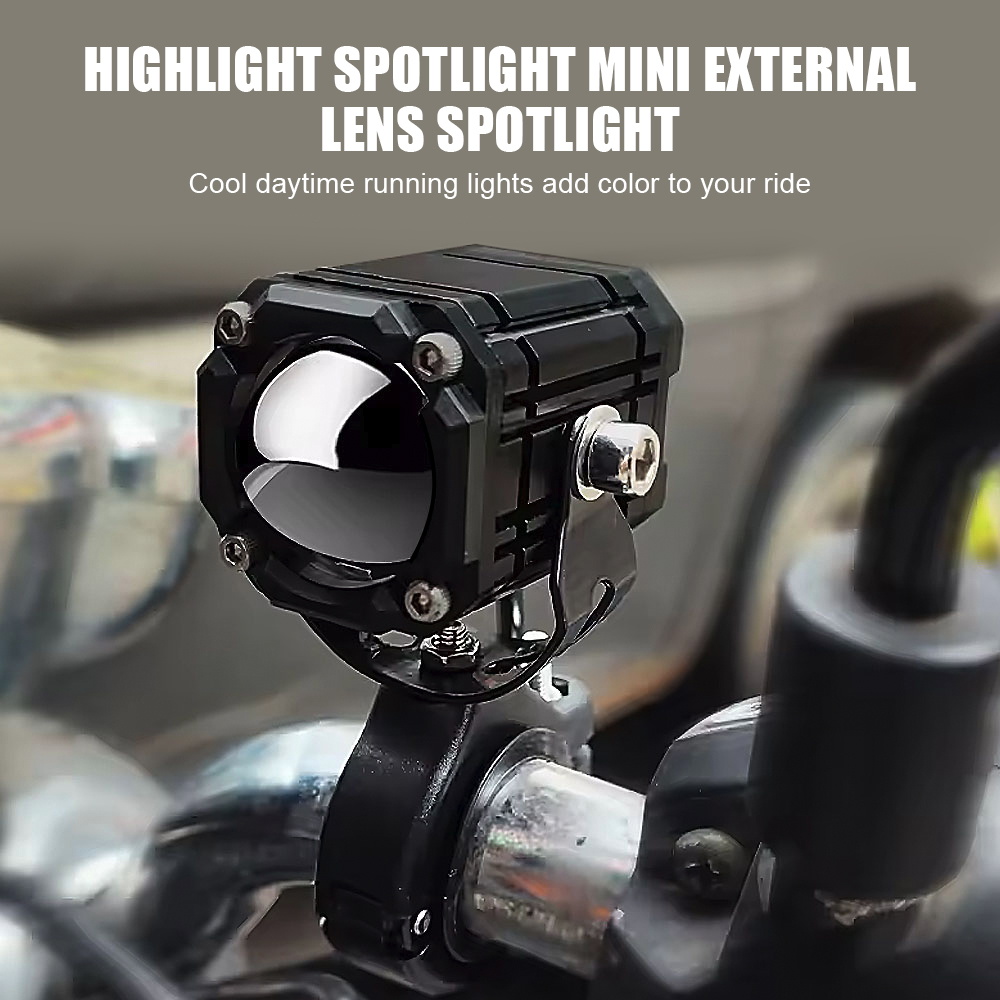 Motosiklet LED Yardımcı Işık I - Universal Motorcycle Led Headlight Projector incelemesi ve fiyatı