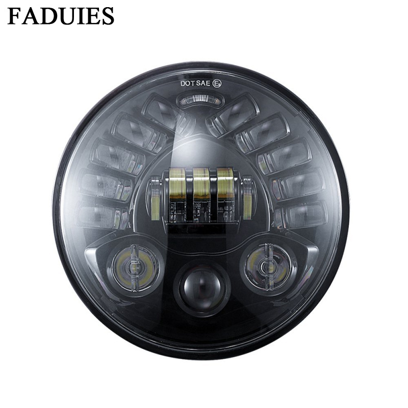 7 inç Adaptif Yuvarlak Motosik - Universal Motorcycle Led Headlight Projector incelemesi ve fiyatı