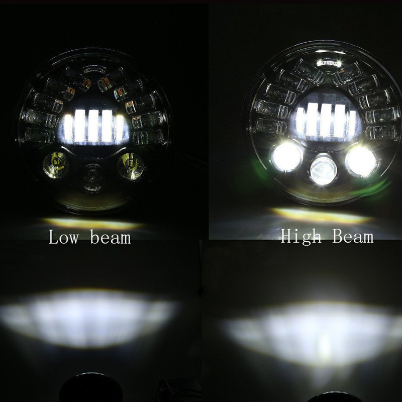 7 inç Adaptif Yuvarlak Motosik - Universal Motorcycle Led Headlight Projector incelemesi ve fiyatı