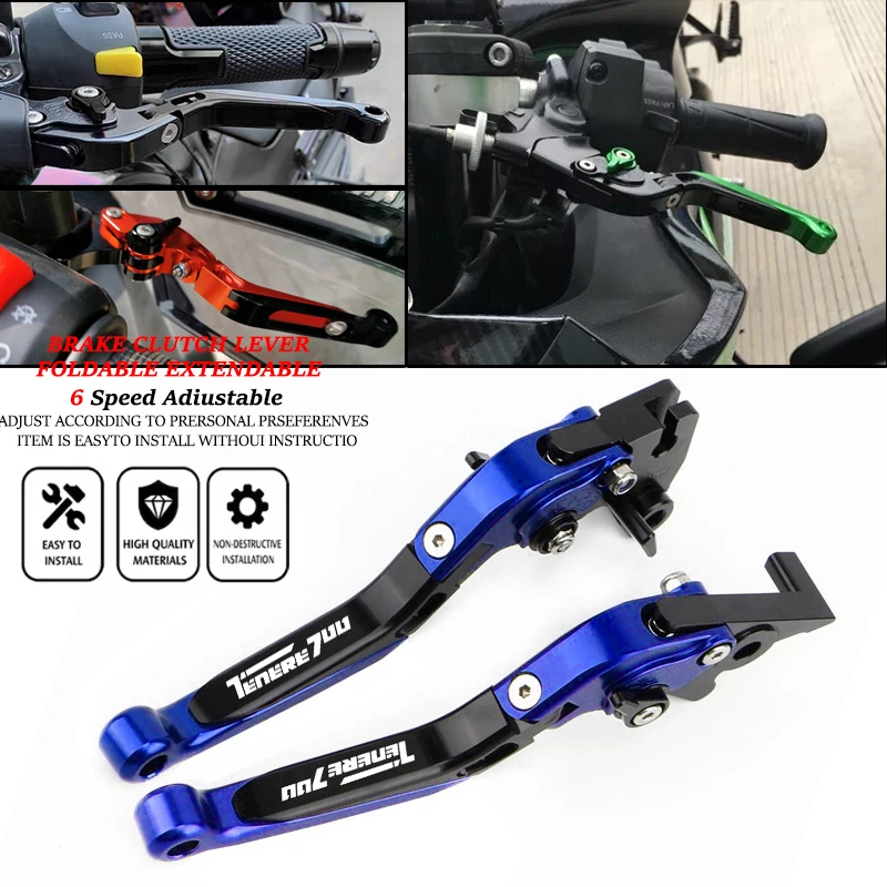 Tenere 700/World Raid XTZ700/S - Cnc Aluminum Adjustable Brake Clutch Levers incelemesi ve fiyatı