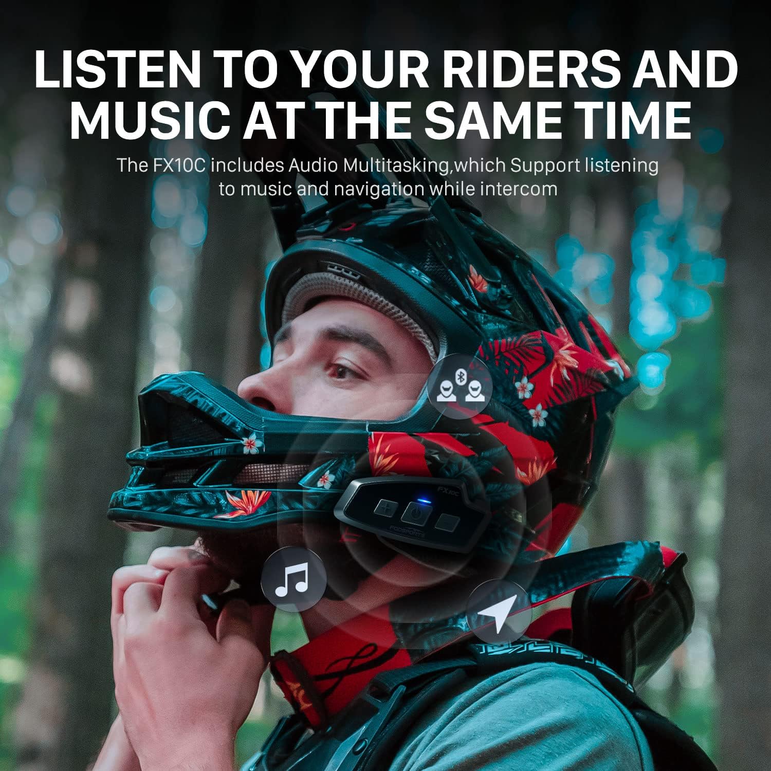 Fodsports FX 10C Motosiklet Ör - Full Face Motorcycle Helmet With Bluetooth incelemesi ve fiyatı